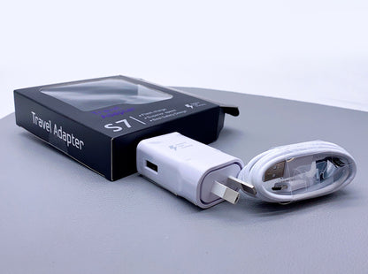 Samsung travel charger with Micro USB cable