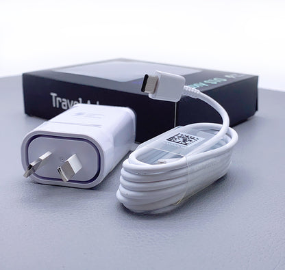 Samsung travel charger with Type-C cable