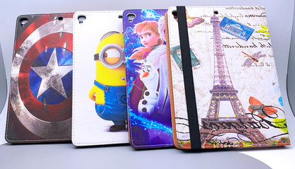 mini 4 cartoon flip case (mini2/3/5 fits)