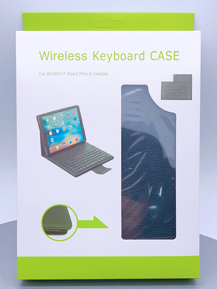 ipad 2/3/4 magnetic wireless bluetooth keyboard pouch case