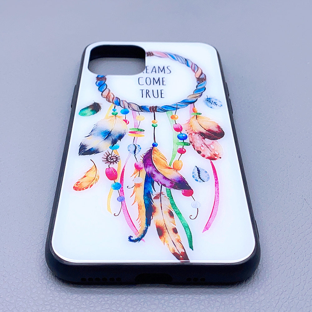 iPhone ipx glass pattern pic case