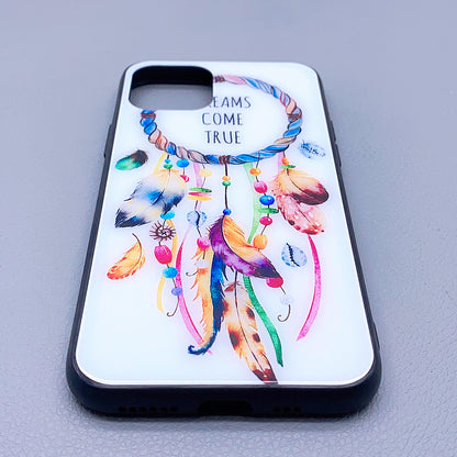 iPhone ipx glass pattern pic case