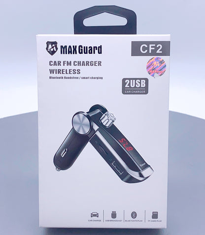 Maxguard wireless bluetooth 2 USB FM CF2