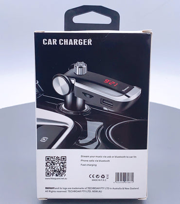 Maxguard wireless bluetooth 2 USB FM CF2