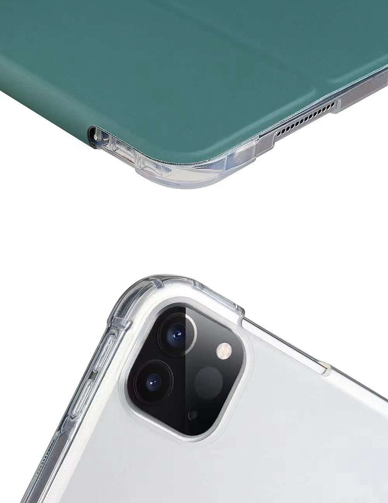 iPad Pro 11 2020 app clear flip smart case ( Air 4 /Air 5 /pro 11 2021/2018 fit )