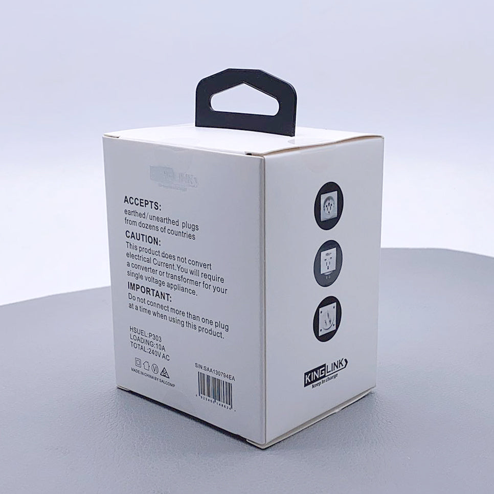 Kinglink multi function travel adapter P303