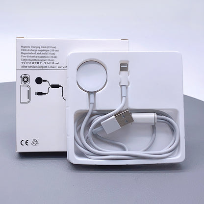 Apple watch magnetic  2 in 1 charging cable