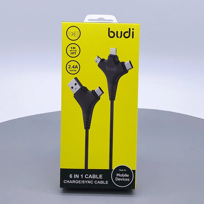 Budi 1m 6 in 1 cable M8J150Y