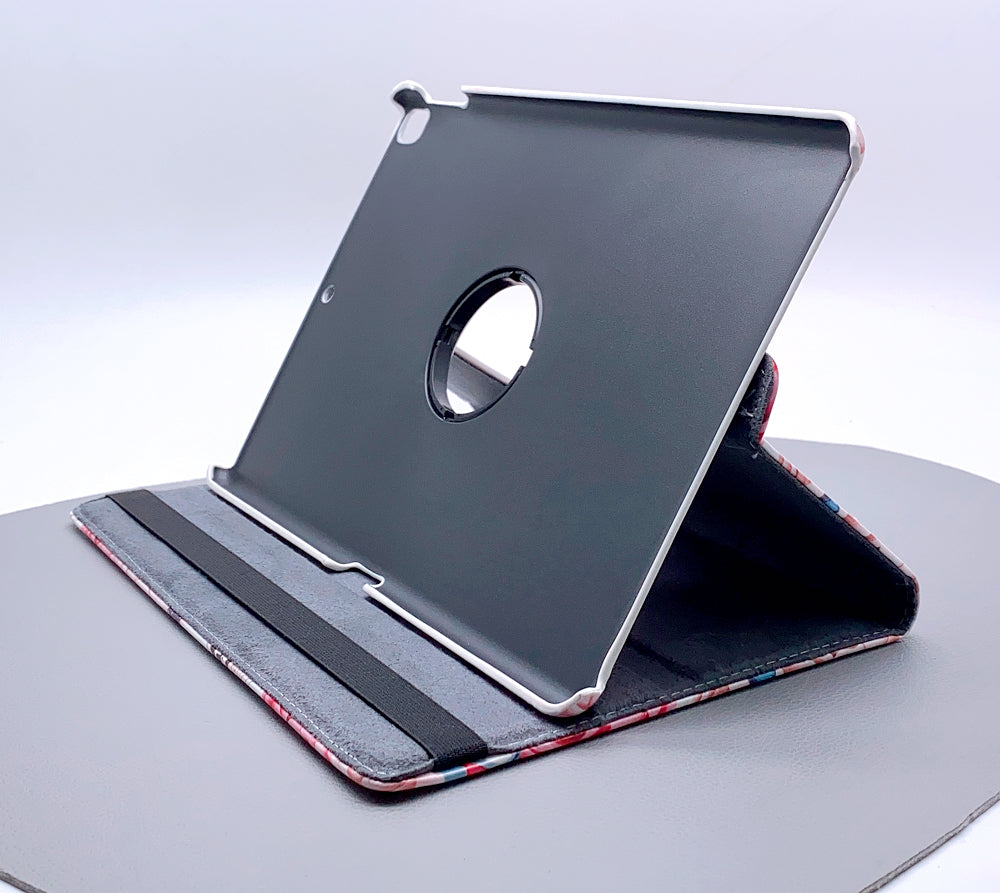 iPad air 2 Graphic swivel 360 case (9.7/air 1/2 fit)