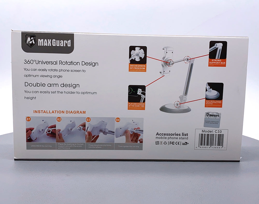 Maxguard smart tablet iPad holder C33