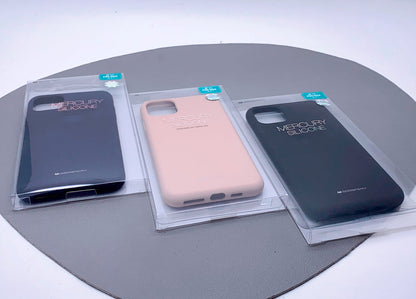 iPhone 14 Plus / 15 Plus 6.7 mercury, silicone case