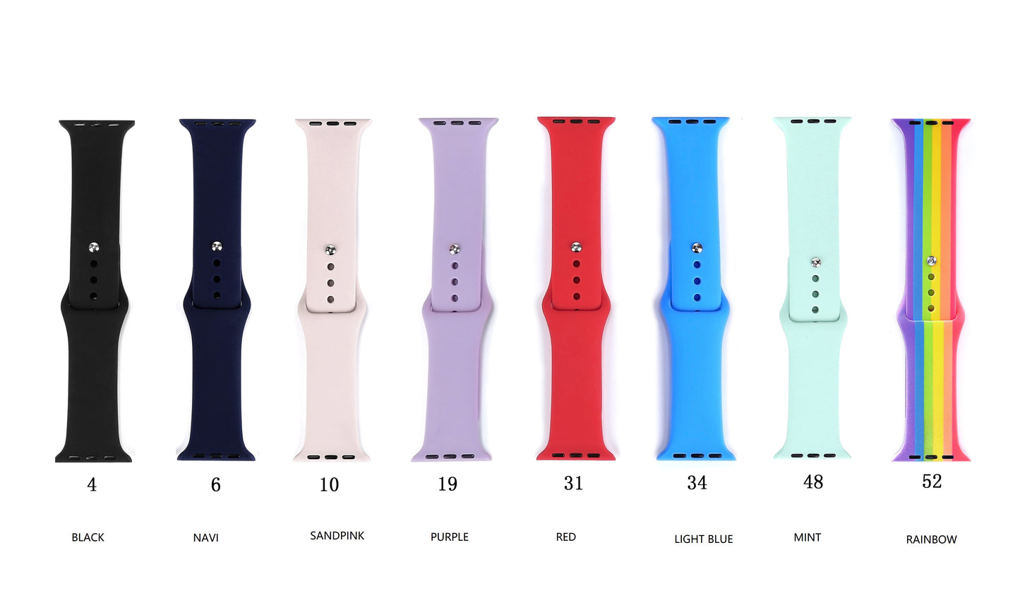 apple watch band One Color tpu Band
