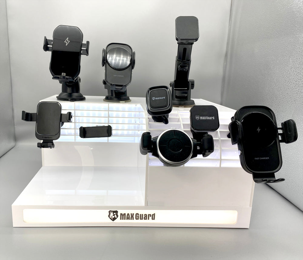 MaxGuard display unit for car holders