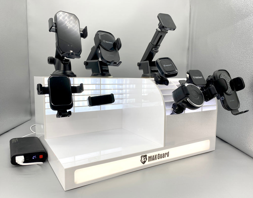 MaxGuard display unit for car holders