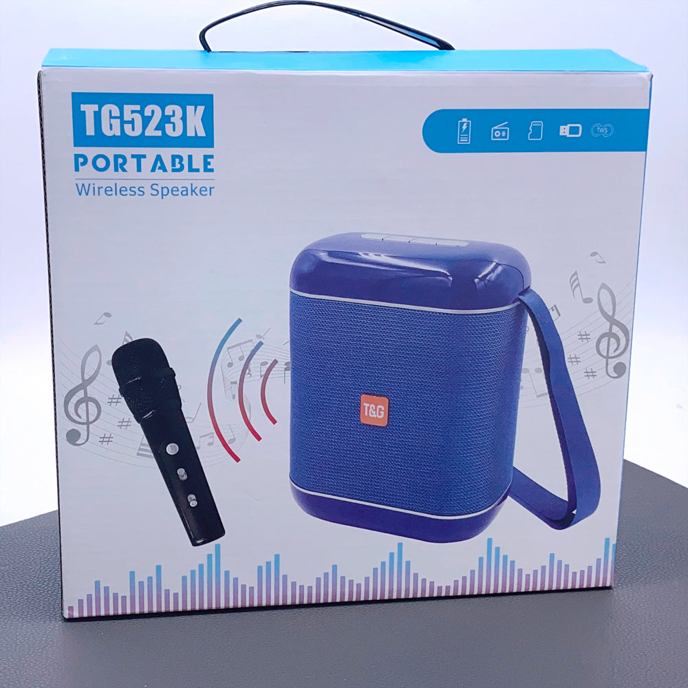 Portable wireless bluetooth speaker TG523K