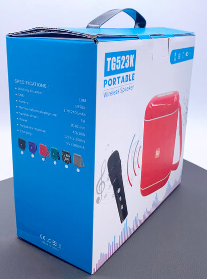 Portable wireless bluetooth speaker TG523K