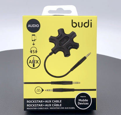 Budi audio rockstar 3.5mm Aux cable M8J123