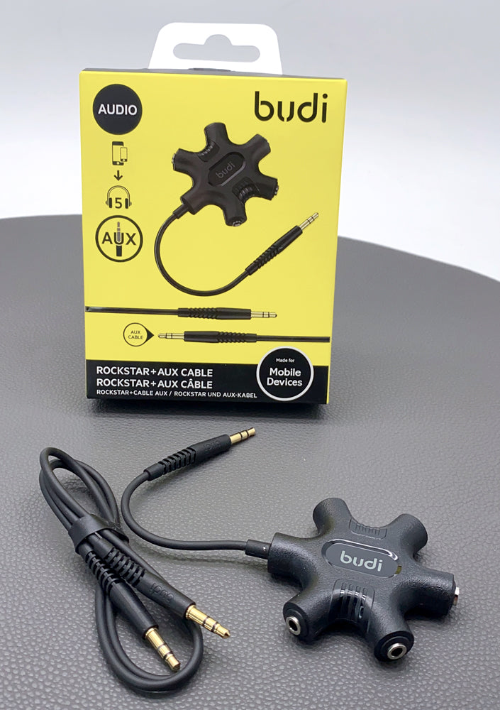 Budi audio rockstar 3.5mm Aux cable M8J123