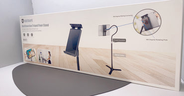 Maxguard TRI-BAR iPad floor stand holder MH01