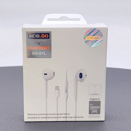Mobigo lightning earphone GO61L