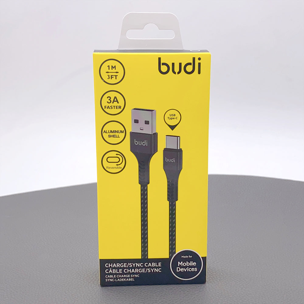 Budi 1m 3A Type-C cable M8J210T