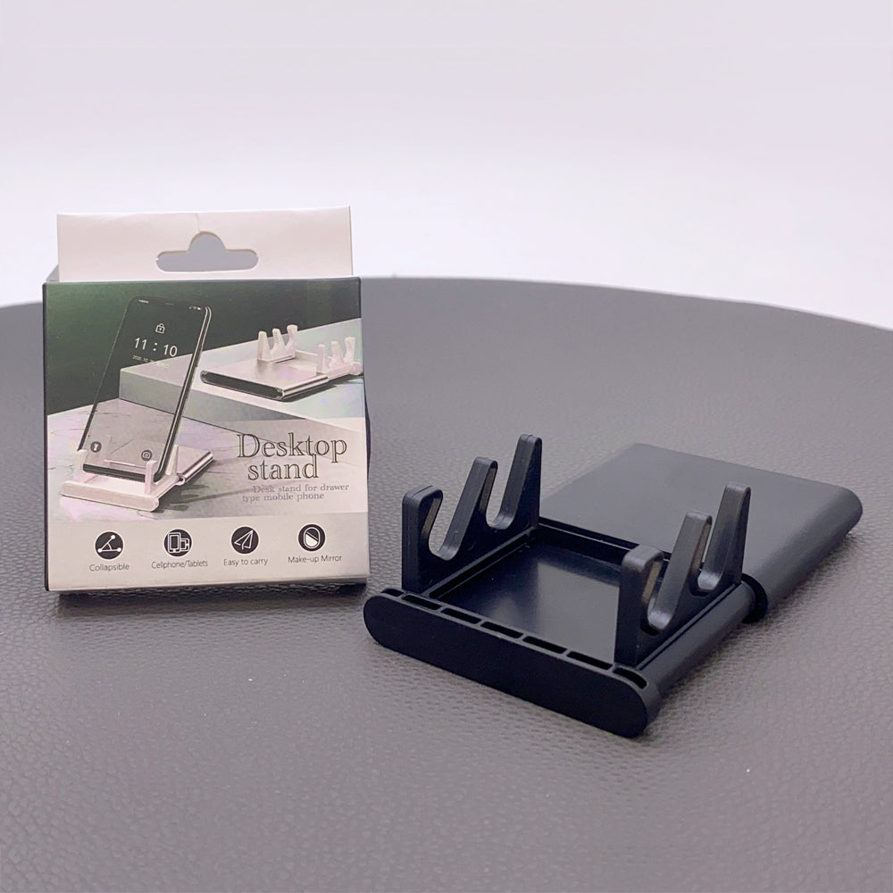 Collapsible desktop stand holder