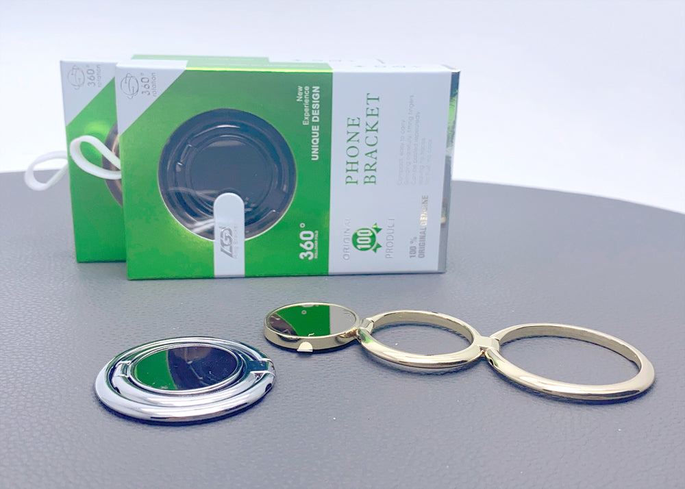 LGD 360 rotation green box double ring holder