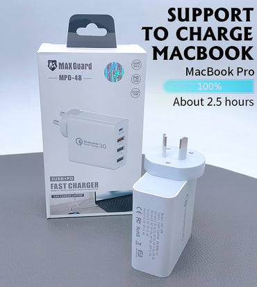 MaxGuard 48W Quick Charger MPD48W (Work for Computers,tablets,phones. SAA approved:SAA-201426-EA)