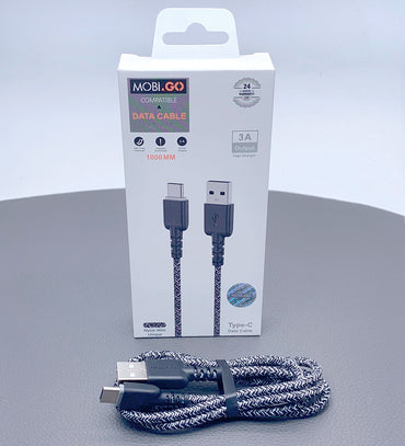 Mobigo 1m nylon type-c cable GO103