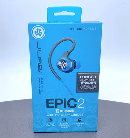 JLAB bluetooth sport earpods earphone EPIC2