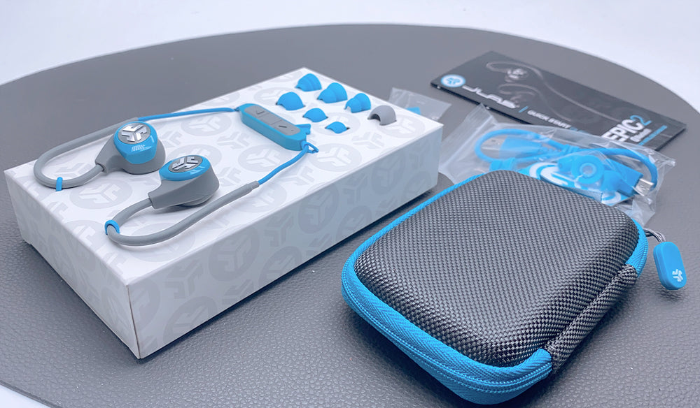 JLAB bluetooth sport earpods earphone EPIC2