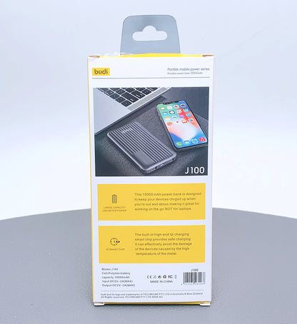Budi 10000 mah power bank J100