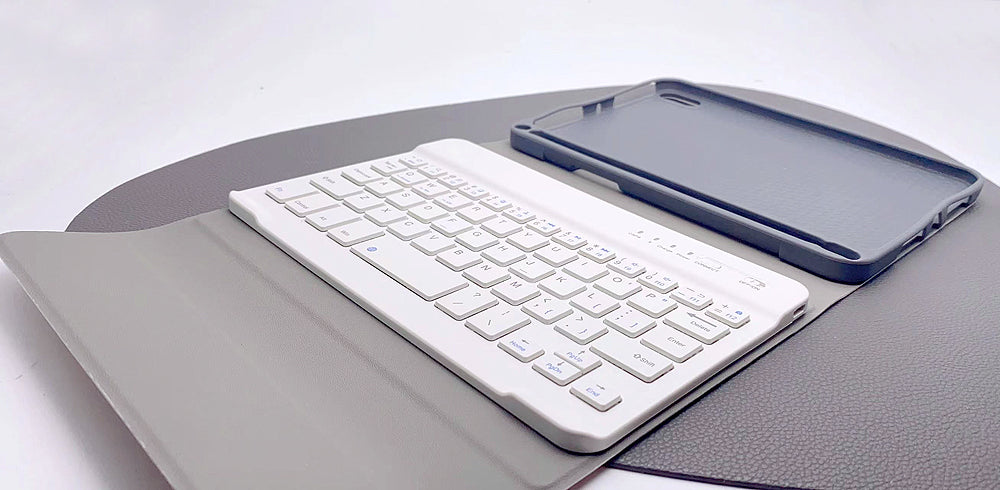 mini 6 magnetic bluetooth smart keyboard pouch case
