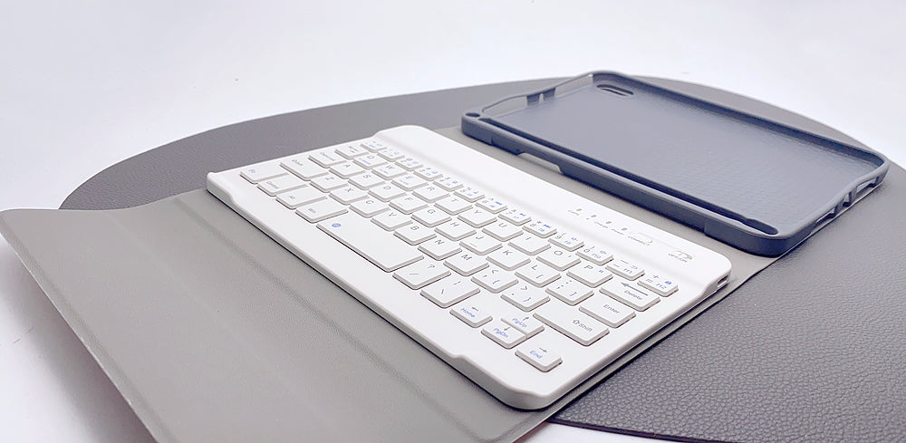 mini 6 magnetic bluetooth smart keyboard pouch case