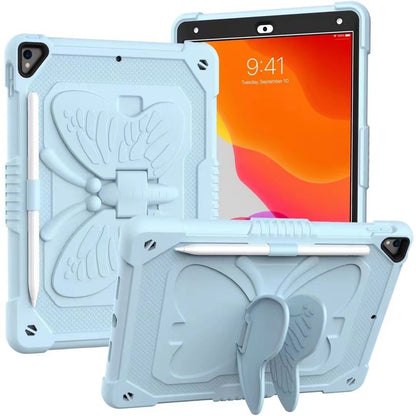 iPad new 9.7 butterfly penslot stand case ( 9.7 / air 2 / ipad 6 fit)