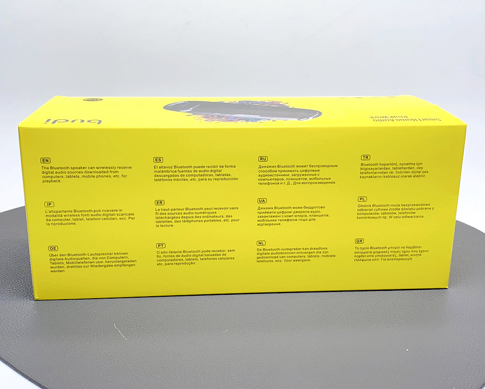 Budi outdoor sports bluetooth wireless speaker SP02