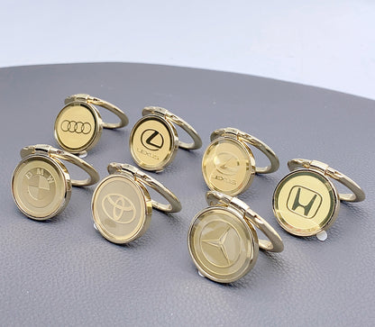 LGD 360 rotation  car logo ring holder