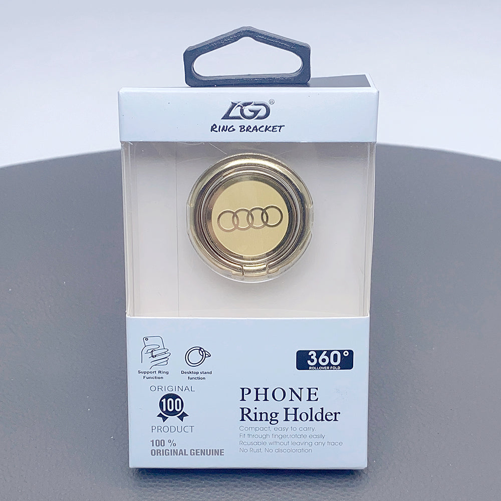 LGD 360 rotation  car logo ring holder