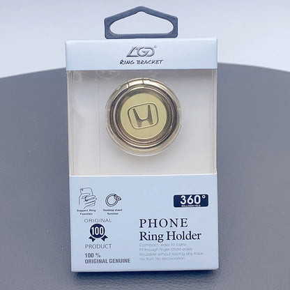 LGD 360 rotation  car logo ring holder