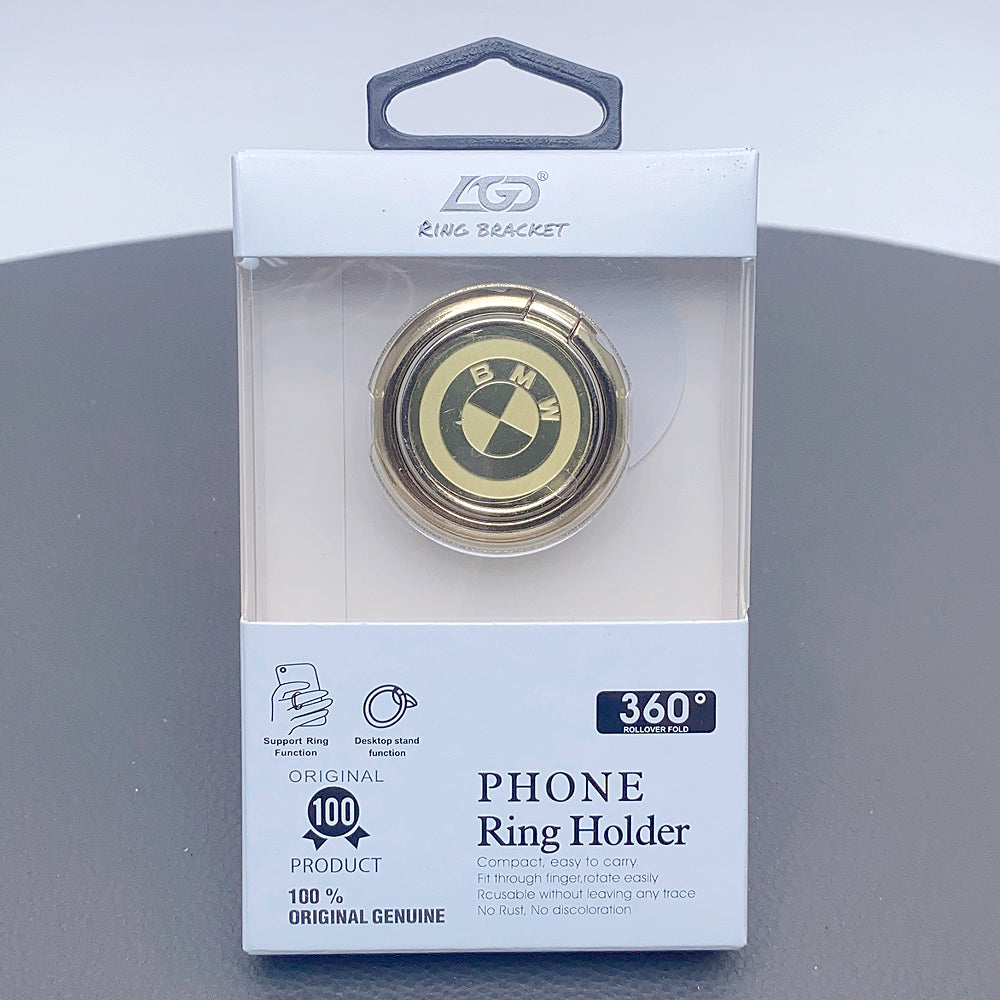 LGD 360 rotation  car logo ring holder