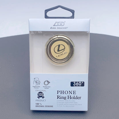 LGD 360 rotation  car logo ring holder