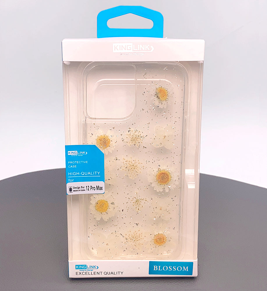 iPhone 11pro max 6.5 real flower blossom case