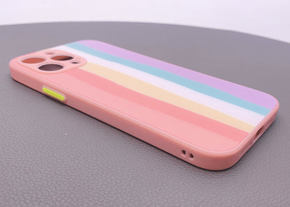 iPhone ipx glass pattern pic case