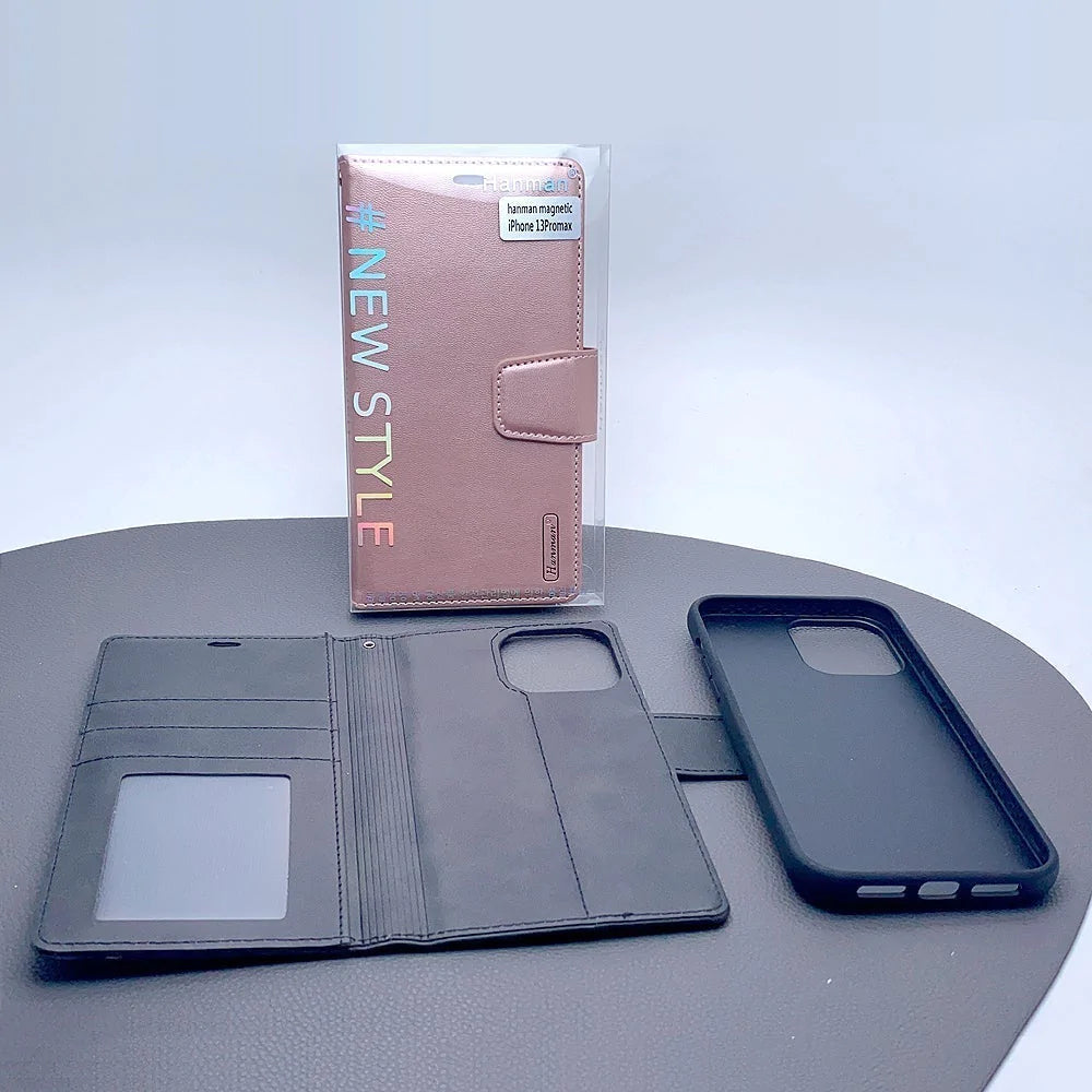 S23 hanman 2 in 1 detachable magnetic wallet case