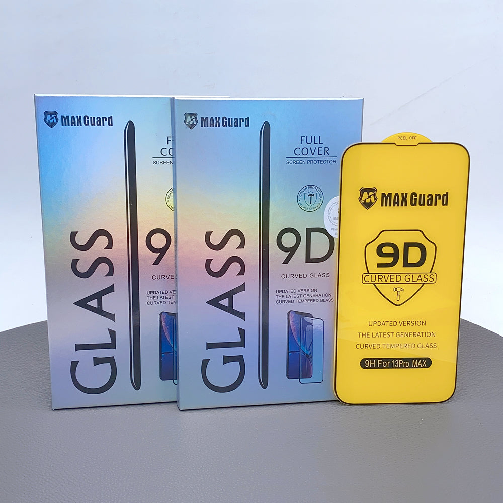 MaxGuard 9d glass screen protector sp for Samsung