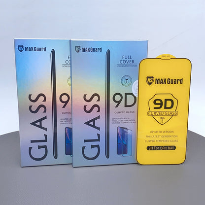 MaxGuard 9d glass screen protector sp for Samsung