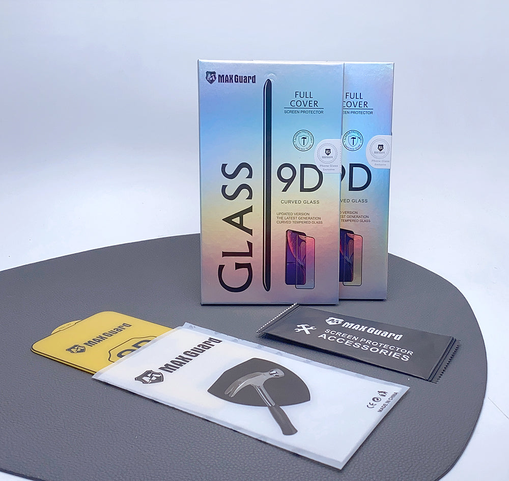 MaxGuard 9d glass screen protector sp for Samsung