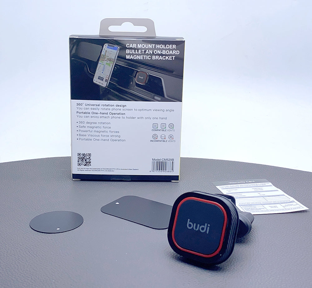 Budi 360 rotation car mount holder CM529B