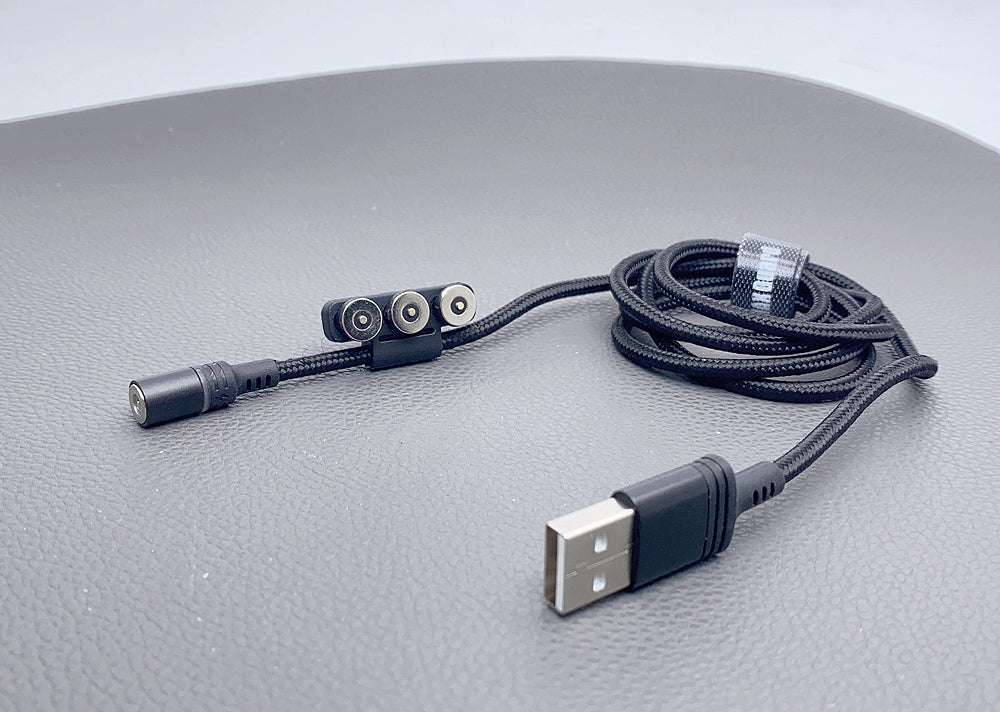 Maxguard magnetic micro+lightning+Type-C cable M33MLC