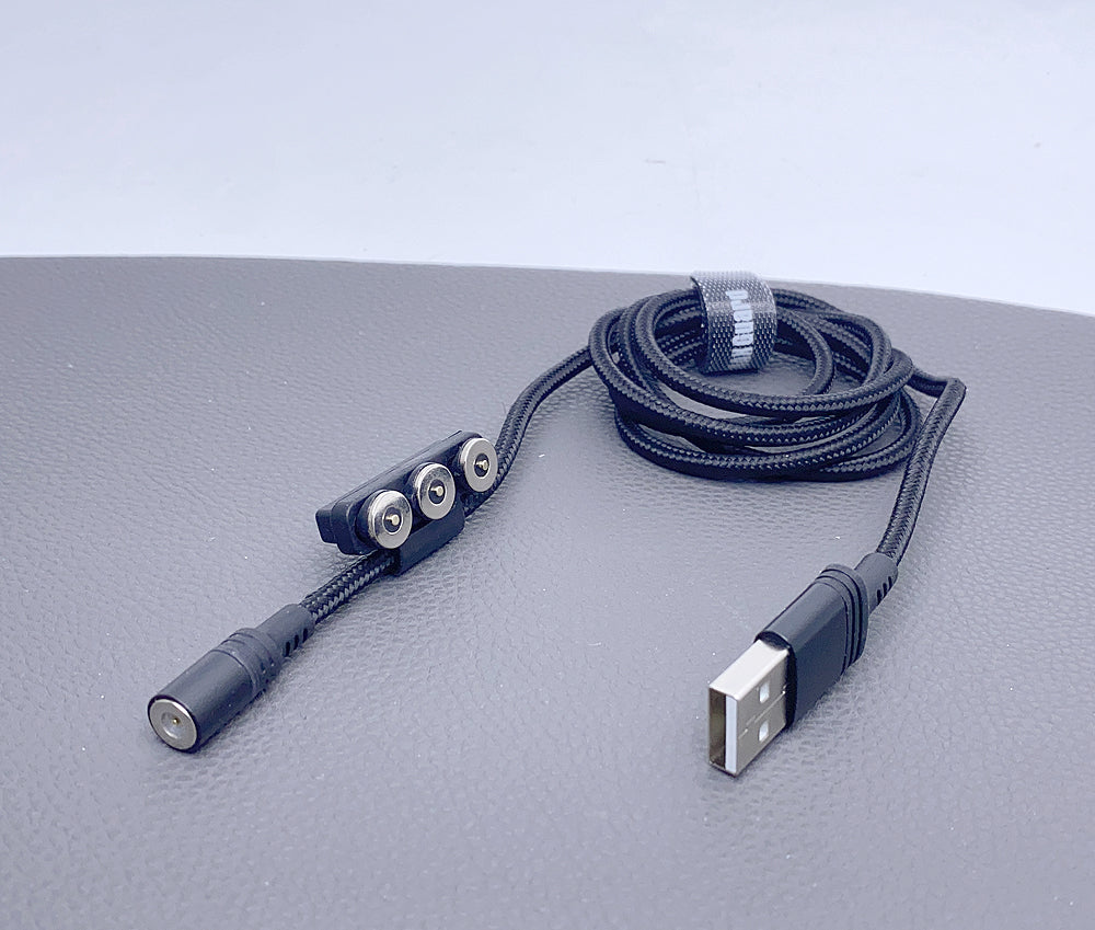 Maxguard magnetic micro+lightning+Type-C cable M33MLC